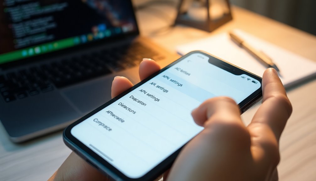 check apn settings regularly