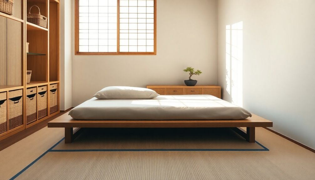 creative storage for futons