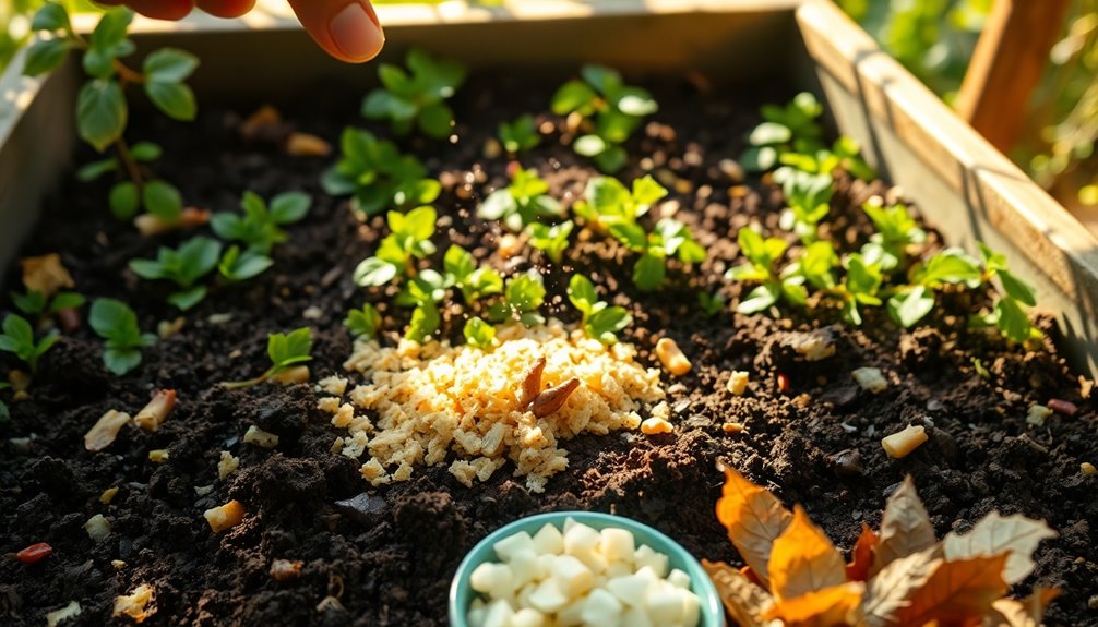 eliminate maggots from compost