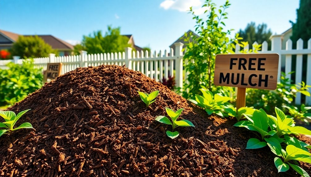 free mulch delivery service