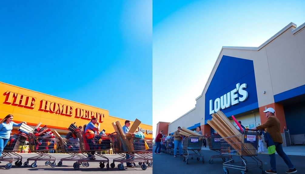 home improvement store comparison