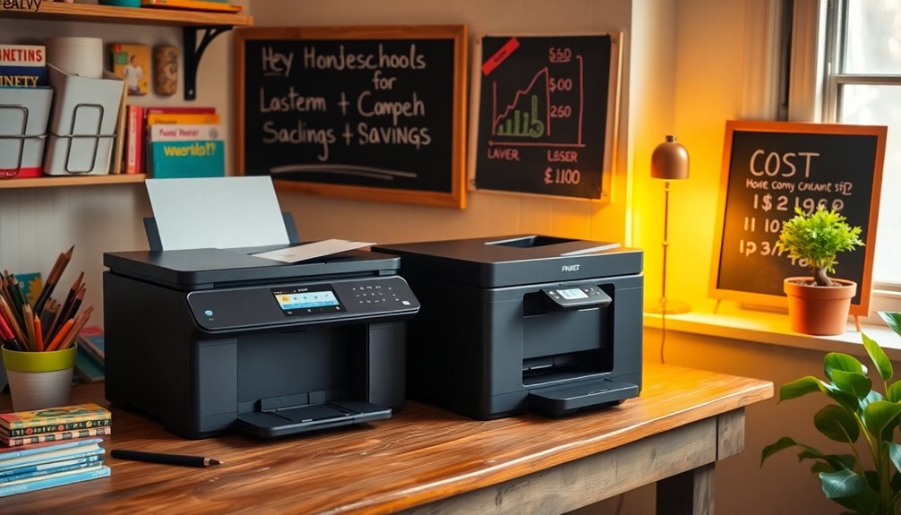 inkjet vs laser cost savings