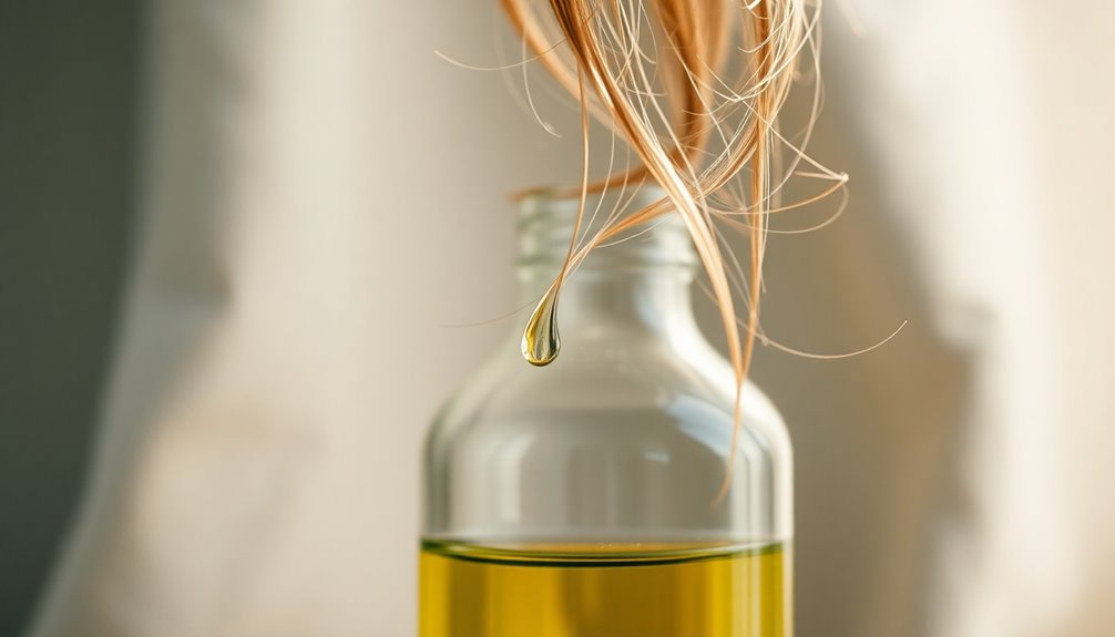 natural oils improve hair