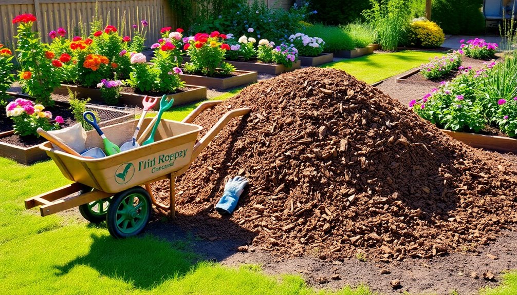 prepare garden for delivery