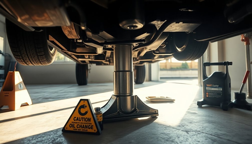 prioritize safety with jack stands