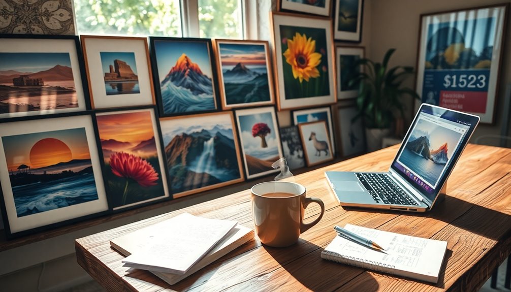 selling prints profit margins