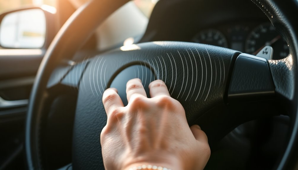 steering wheel noise diagnosis