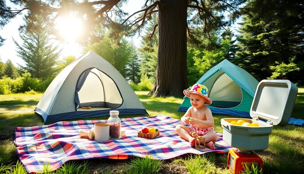 stress free camping preparations