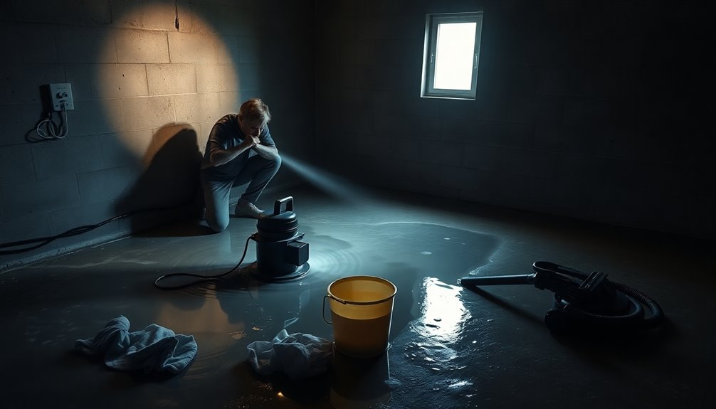 sump pump failure response steps