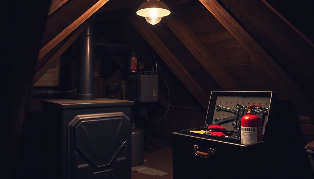 attic furnace safety tips