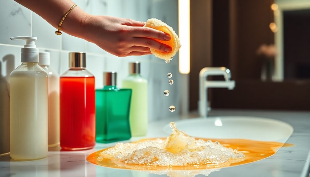 body wash as shampoo