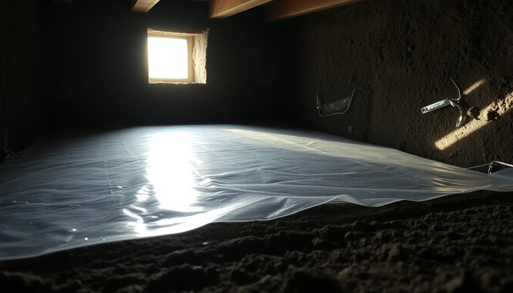 crawl space moisture issues