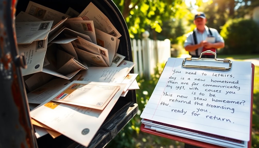 effective communication with mail carrier