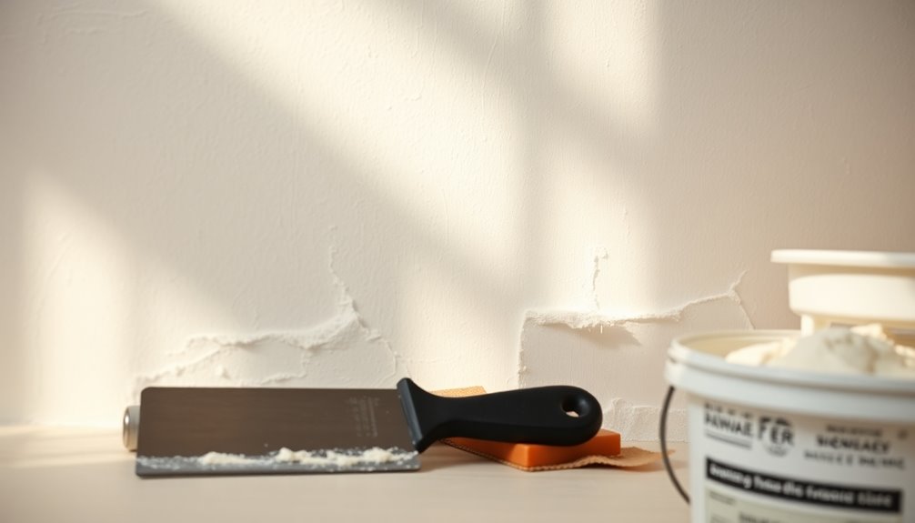 fixing bubbling drywall tape