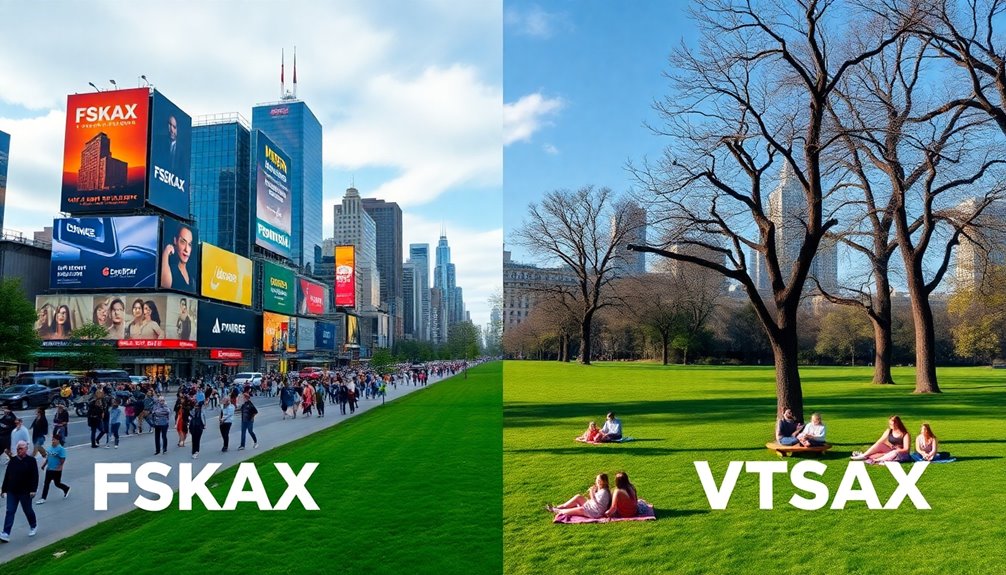 fskax vs vtsax comparison analysis