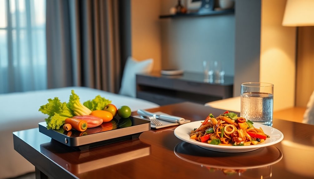 healthy hotel meal planning
