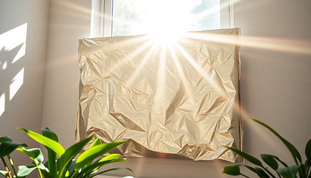 heat reflection enhances ac efficiency