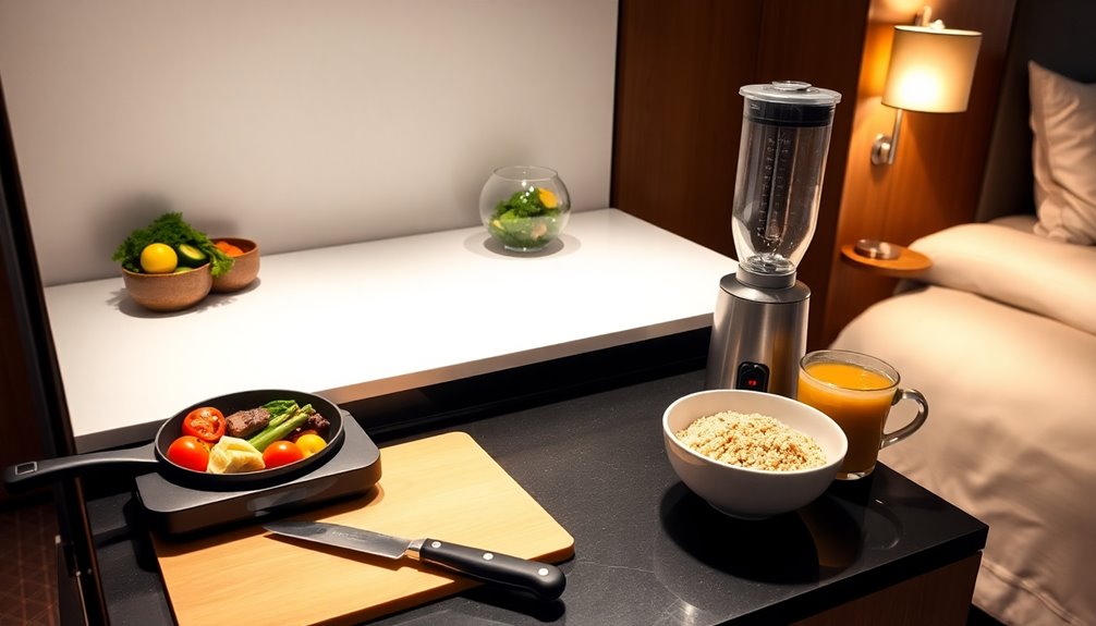 hotel room cooking essentials