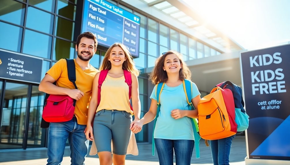 kids fly free savings