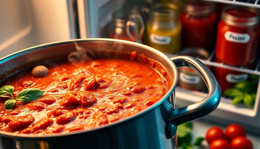 meat sauce fridge safety duration