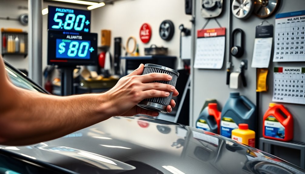 oil change pricing analysis