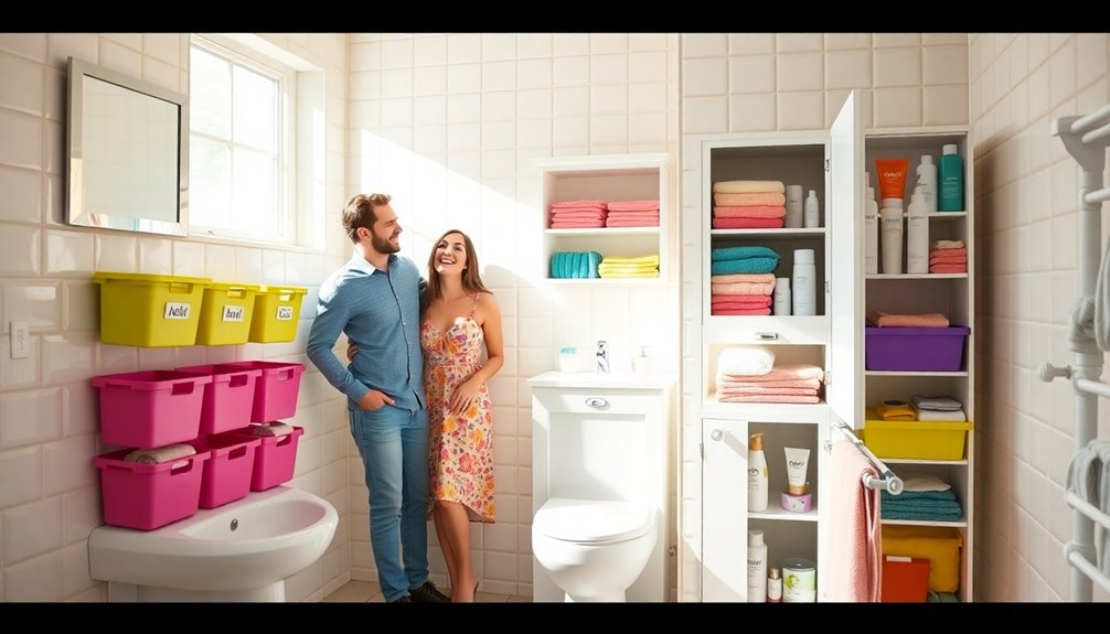 personalized bathroom organization strategies