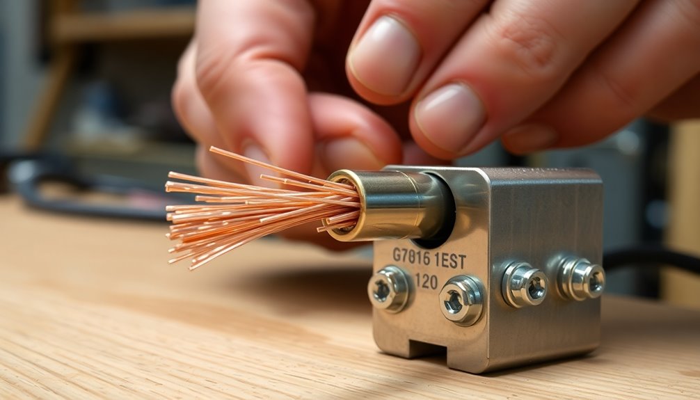 properly grounding coax cable