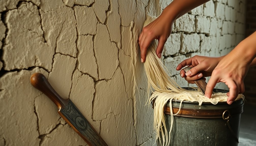 repairing horsehair plaster walls
