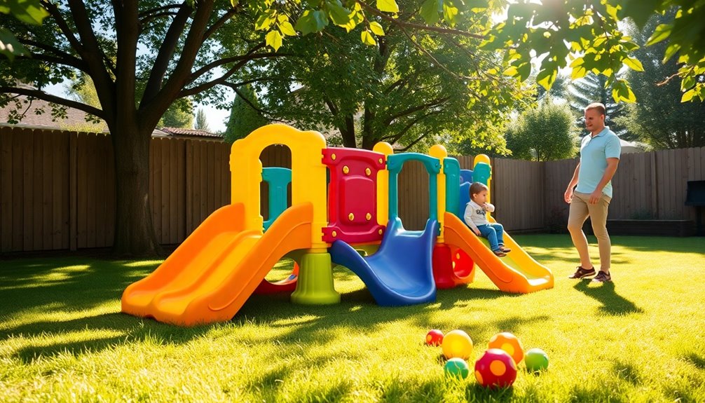 safe toddler playset features