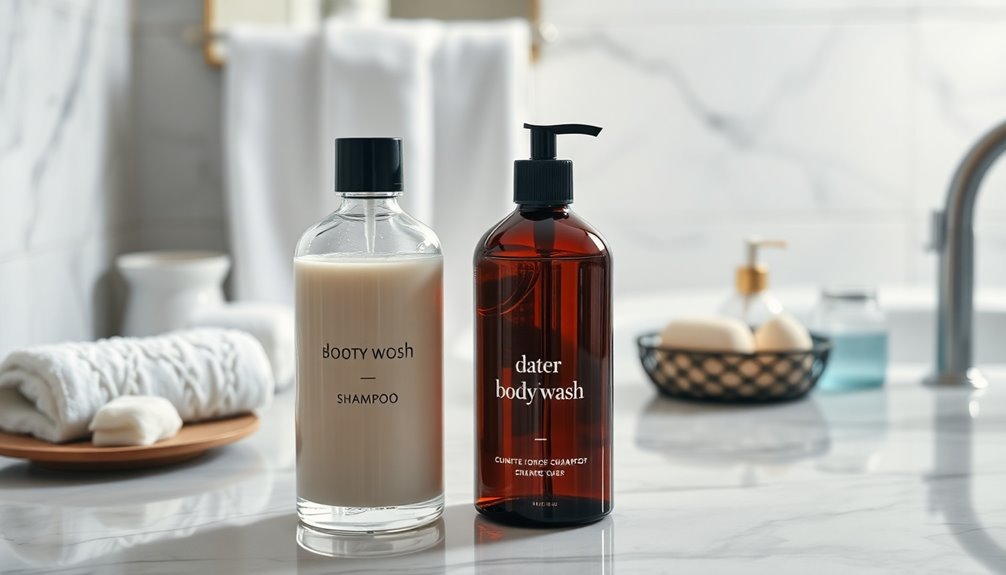 shampoo versus body wash differences