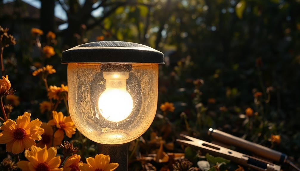 solar lights maintenance and quality