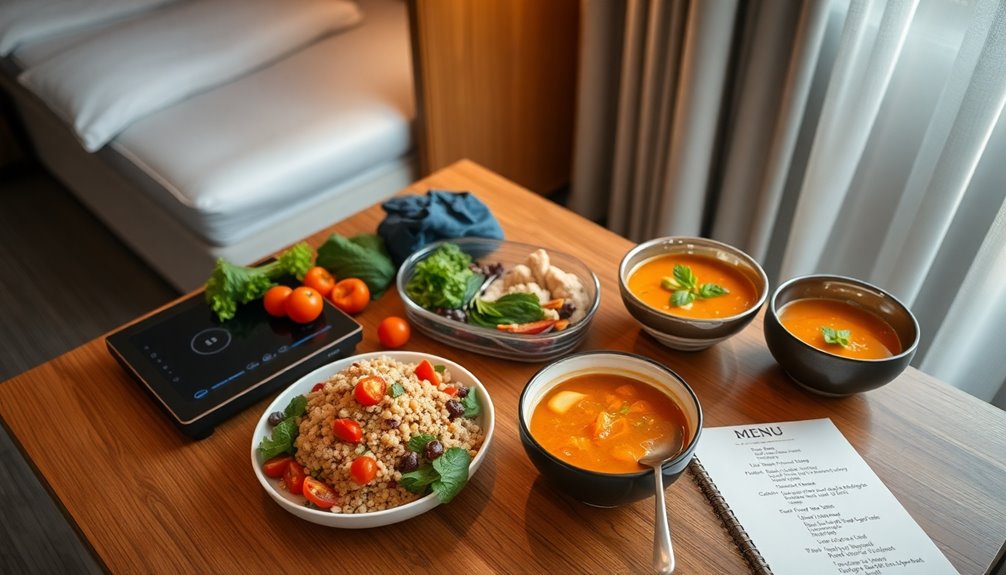 stress free hotel meal planning