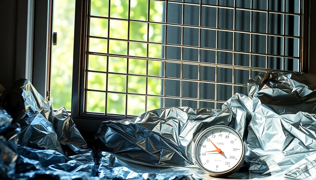 tin foil ac efficiency