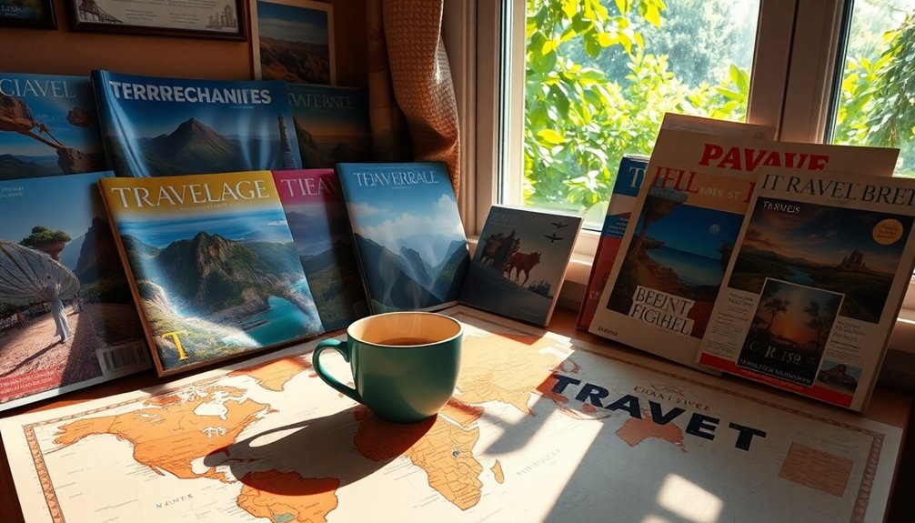 adventure inspiration through magazines