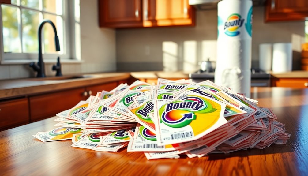 bounty paper towels discounts
