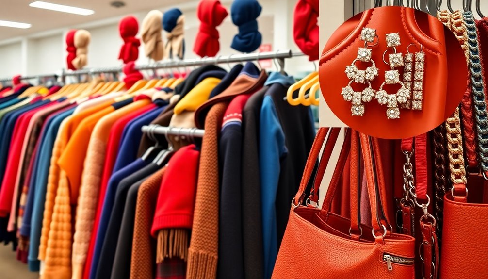 clothing deals and accessories