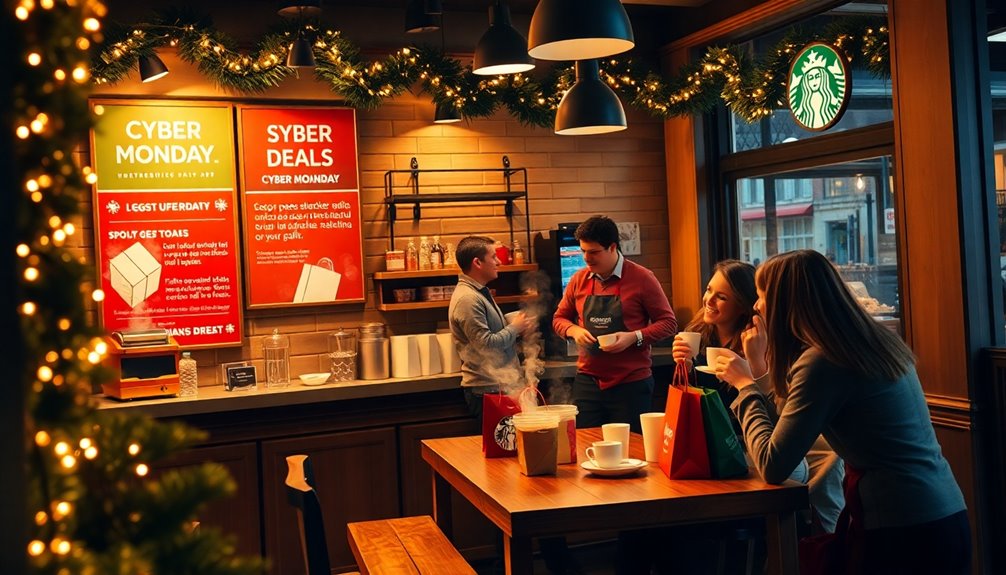cyber monday starbucks deals