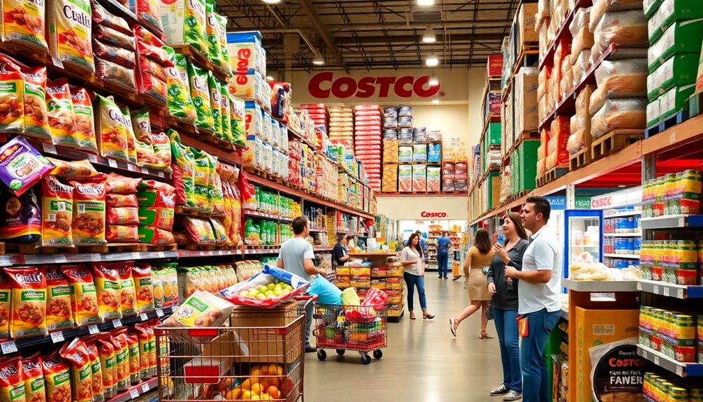 diverse products at costco