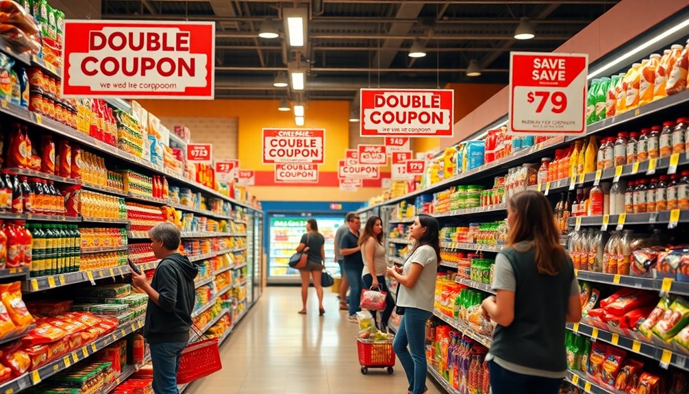 double coupon grocery savings