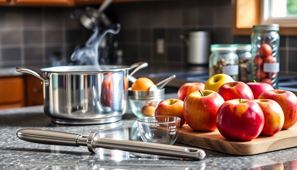 essential applesauce making tools