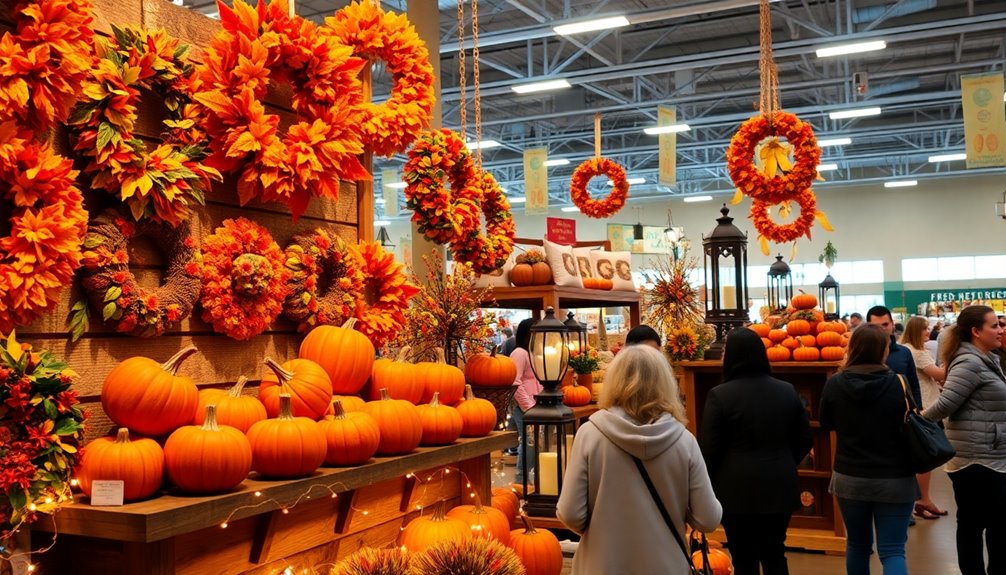 fall decor for entertaining