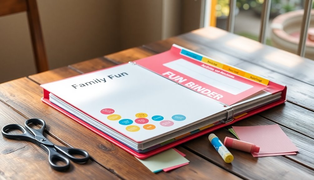 family fun binder essentials