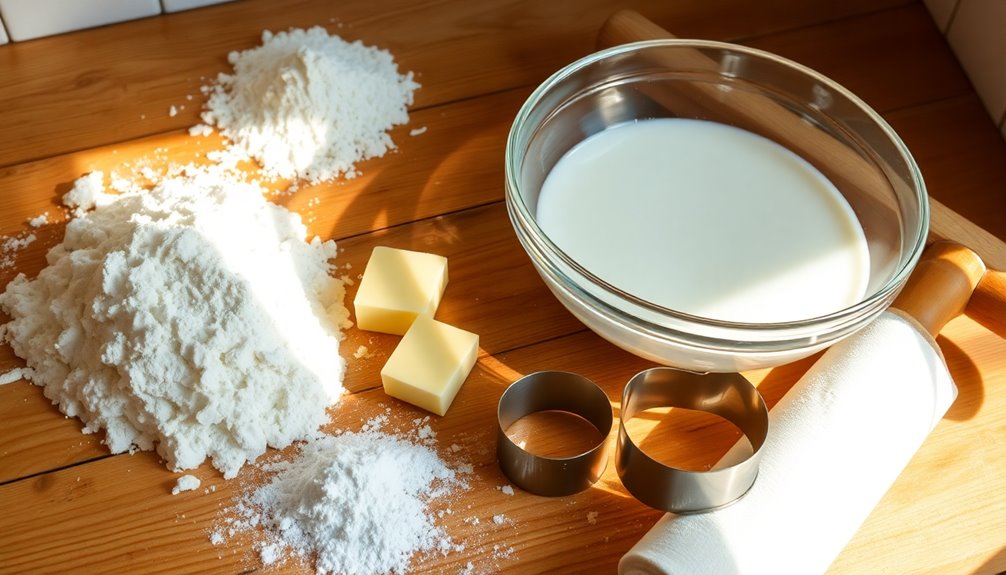 flaky biscuit ingredient essentials