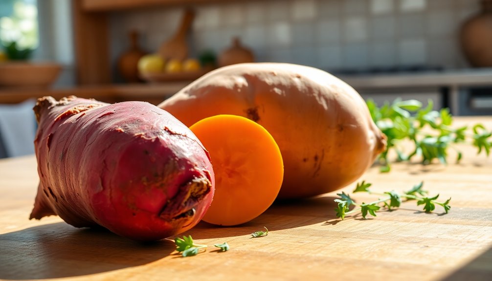 garnet yams versus sweet potatoes