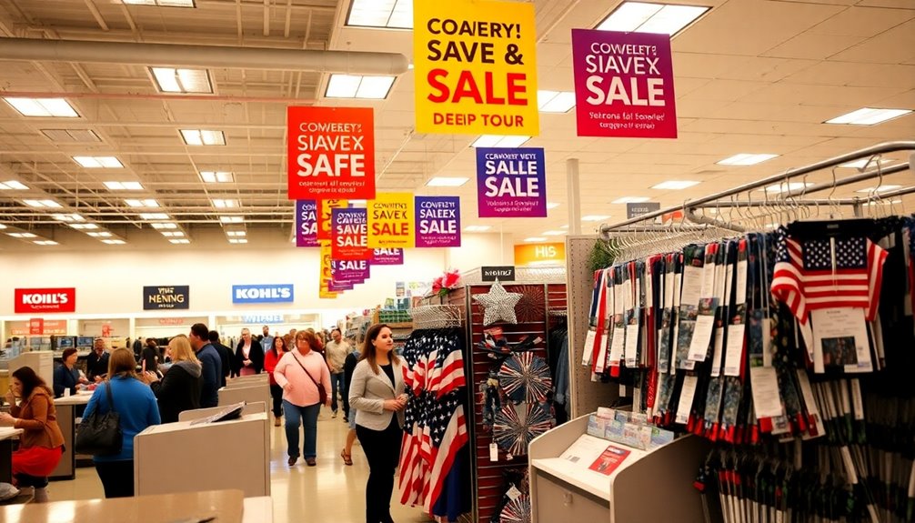 kohl s veterans day deals