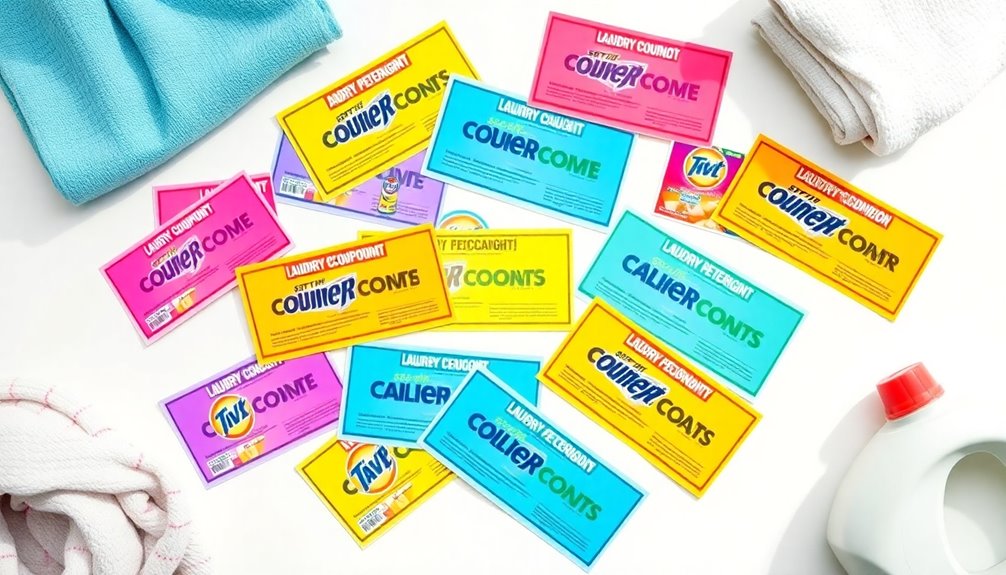 laundry detergent coupon savings