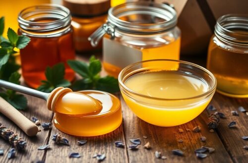 natural honey lip balm