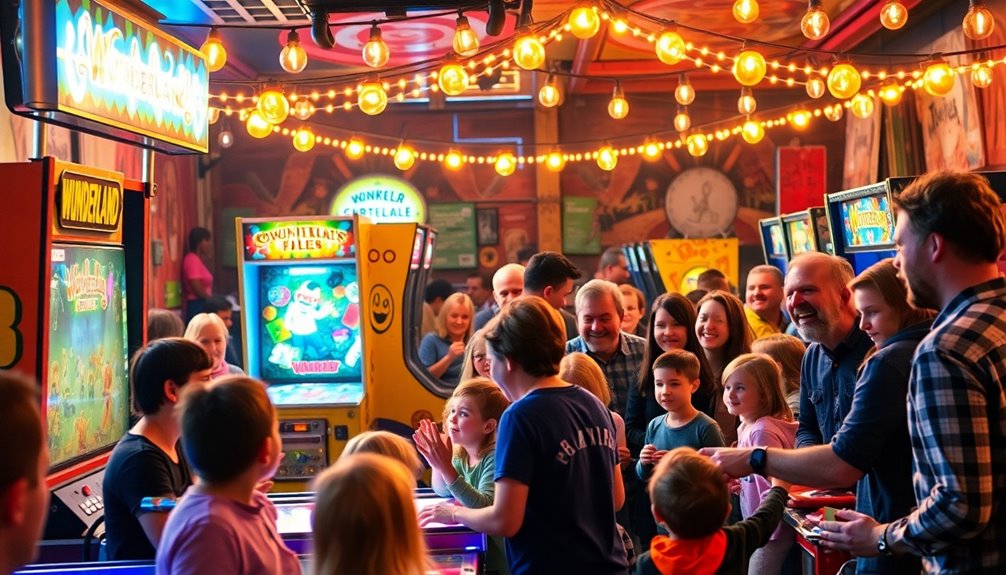 nostalgic family arcade fun