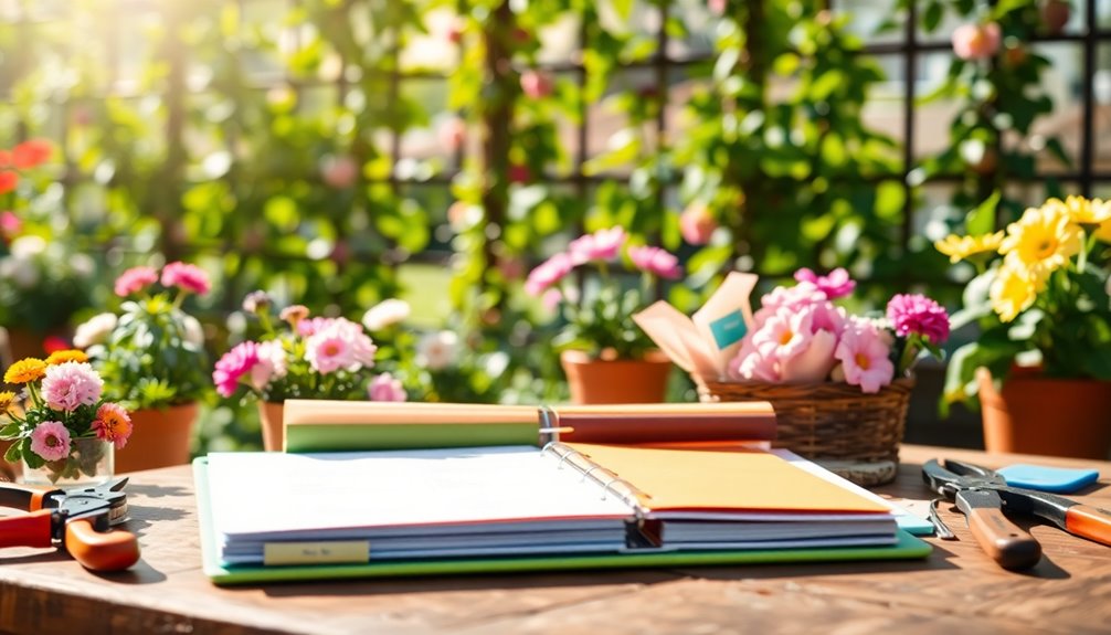 organized gardening supply solutions