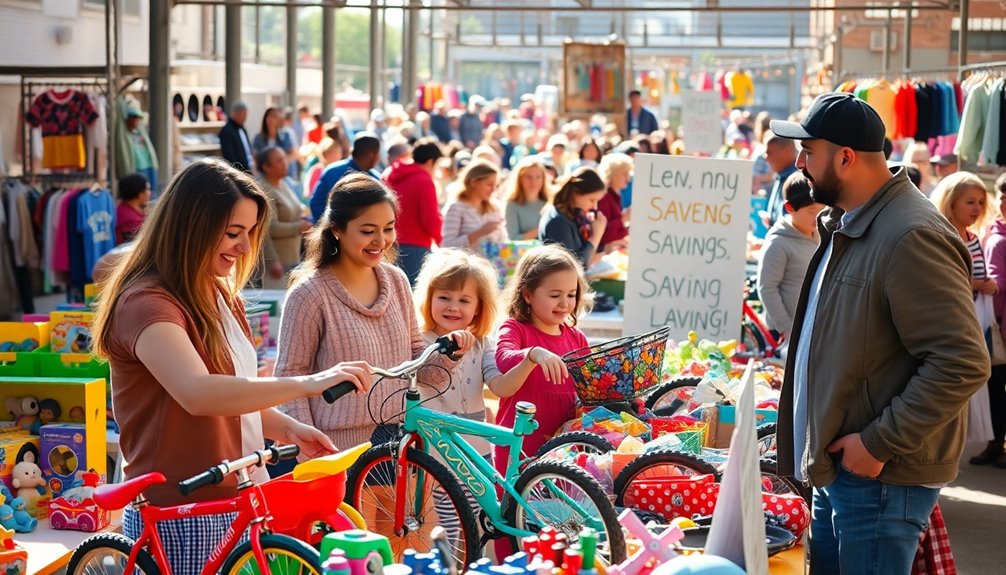 secondhand shopping saves money